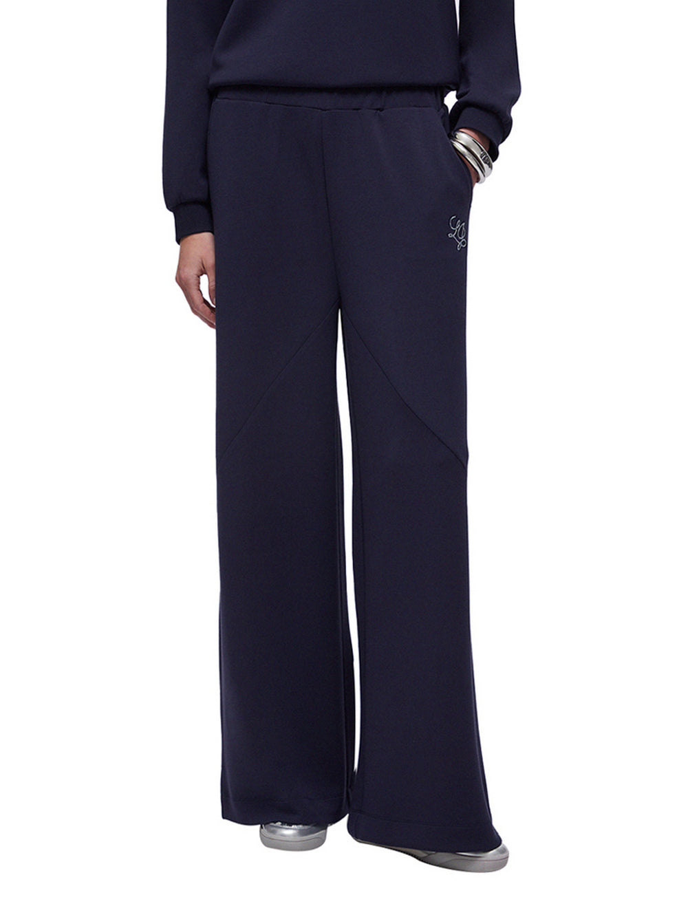 Liu Jo Pantalone Liu Jo Flare In Scuba - Blu