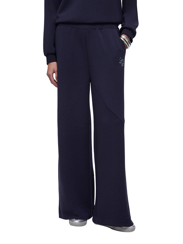 Liu Jo Pantalone Liu Jo Flare In Scuba - Blu