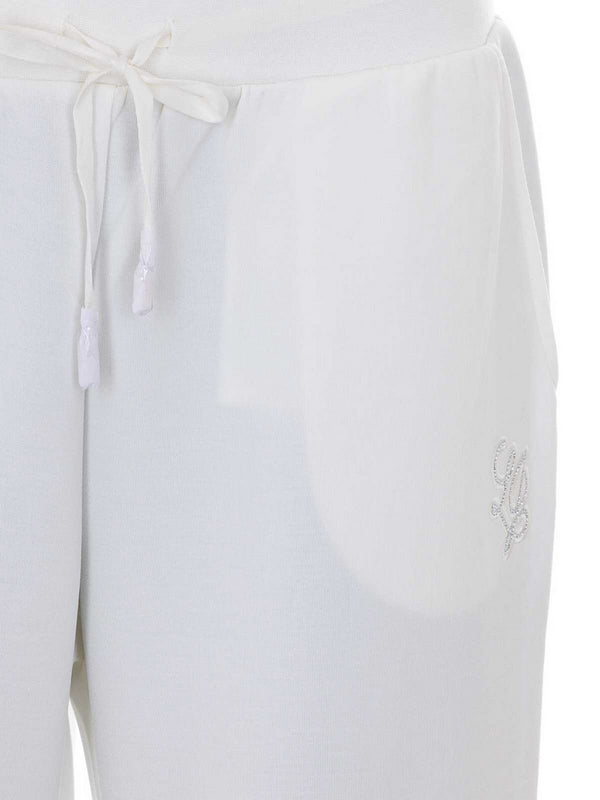 Liu Jo Pantalone Jersey Lungo Liu Jo - Bianco