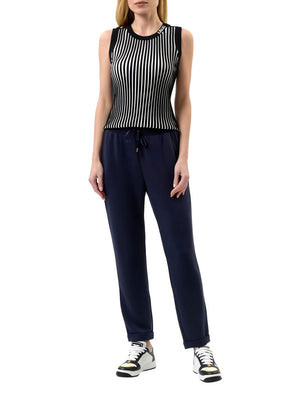 Liu Jo Pantalone Jersey Lungo Liu Jo - Blu