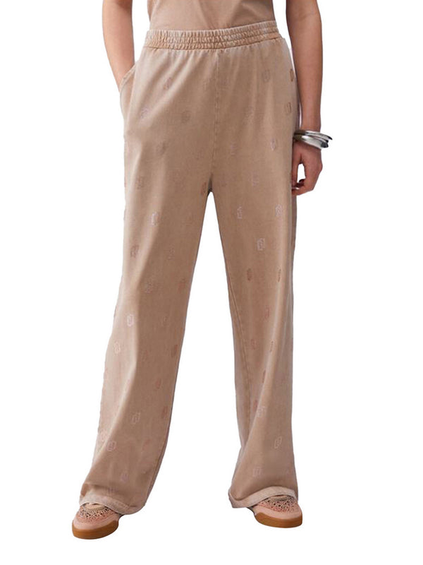 Liu Jo Pantalone In Jersey Lungo Liu Jo - Beige