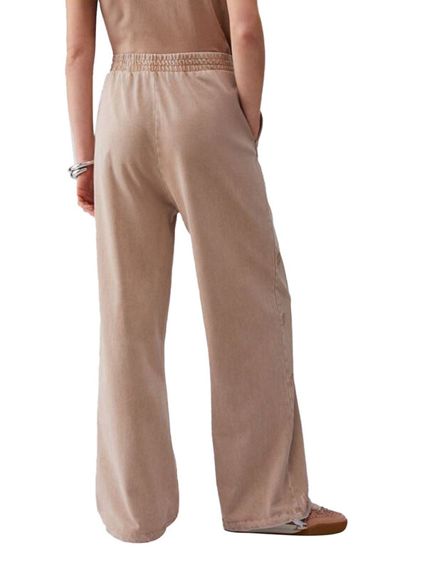 Liu Jo Pantalone In Jersey Lungo Liu Jo - Beige