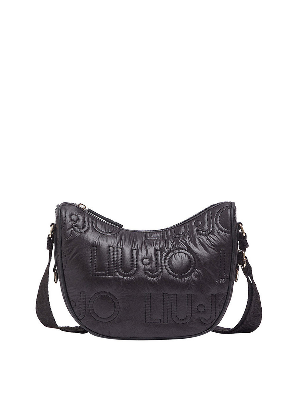 Liu Jo Borsa a Tracolla Media Liu Jo In Nylon Opaco - Nero