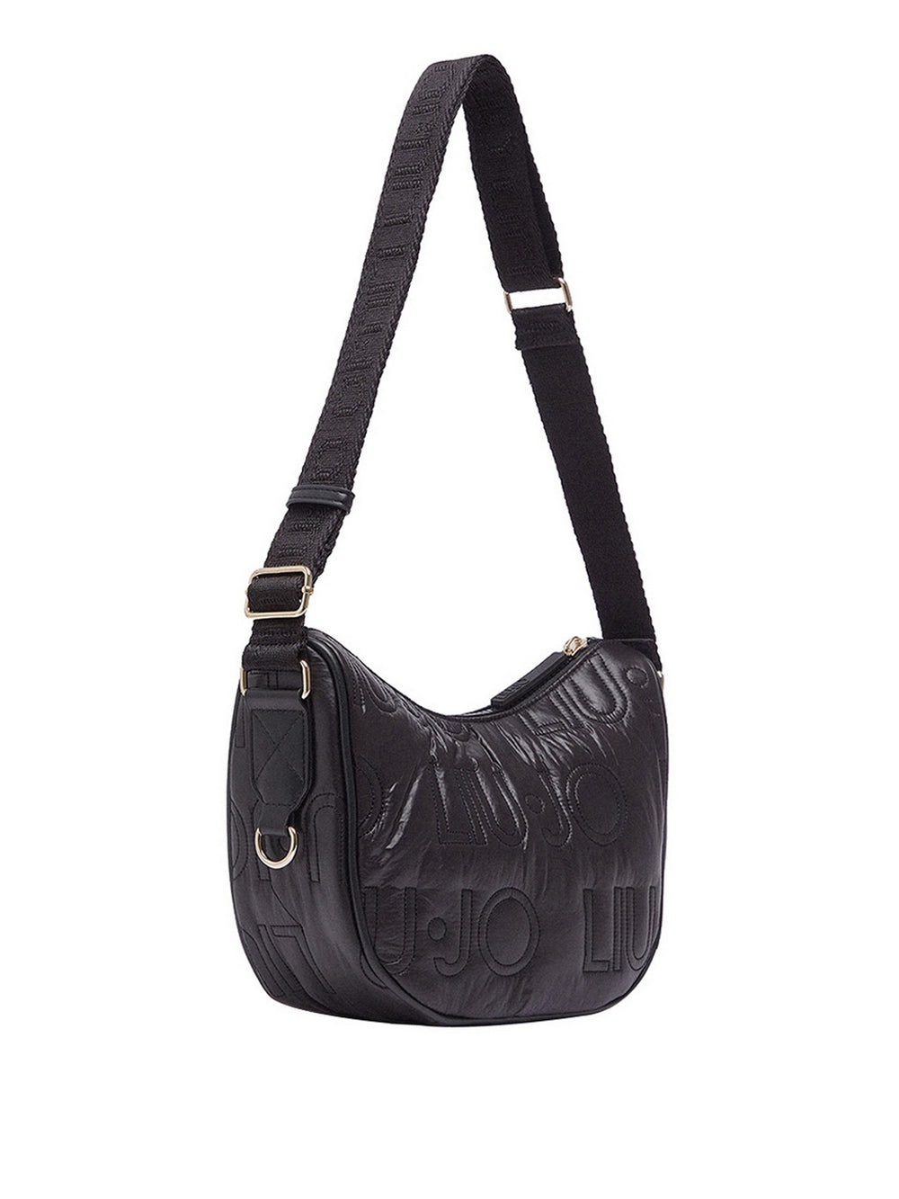 Liu Jo Borsa a Tracolla Media Liu Jo In Nylon Opaco - Nero