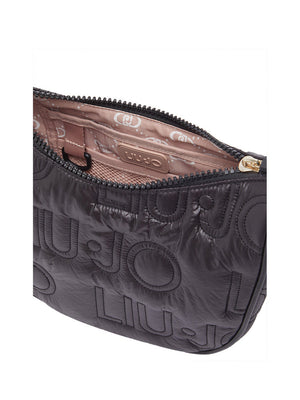 Liu Jo Borsa a Tracolla Media Liu Jo In Nylon Opaco - Nero