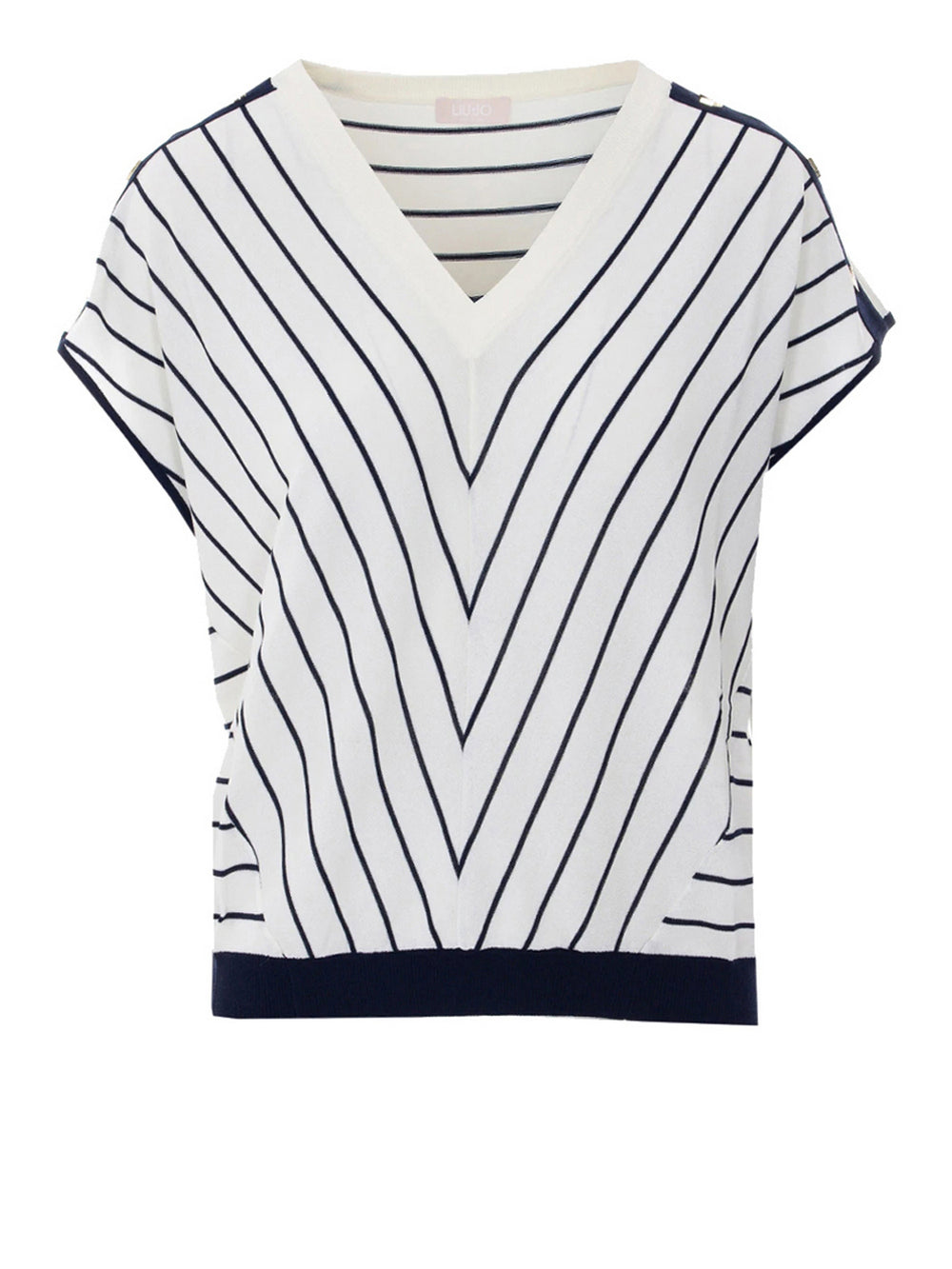 Liu Jo Maglia TA6217 MS55N Liu Jo - Bianco/Blu