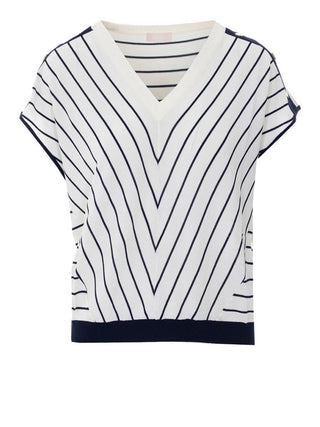 Liu Jo Maglia TA6217 MS55N Liu Jo - Bianco/Blu