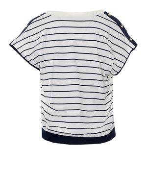 Liu Jo Maglia TA6217 MS55N Liu Jo - Bianco/Blu