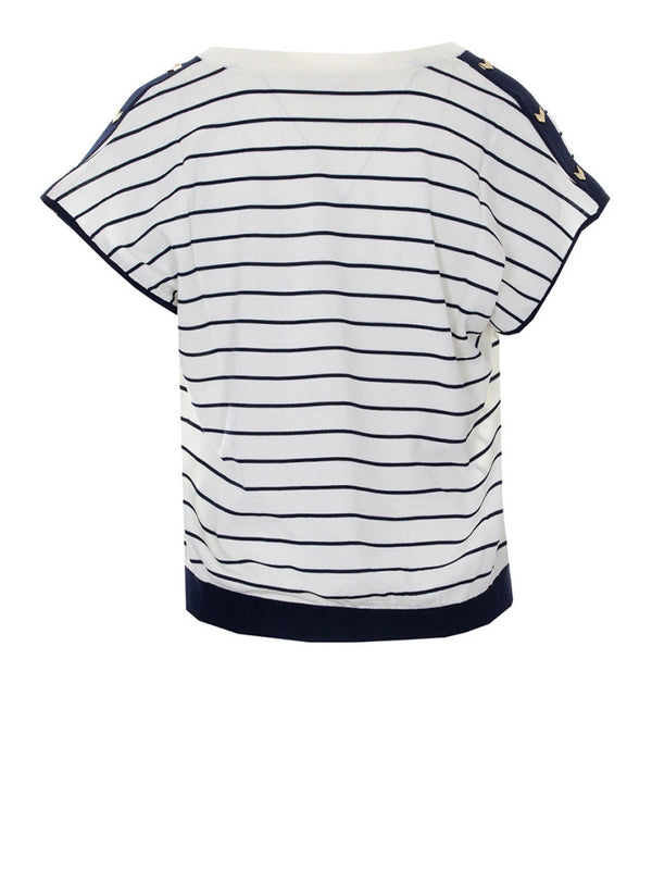 Liu Jo Maglia TA6217 MS55N Liu Jo - Bianco/Blu