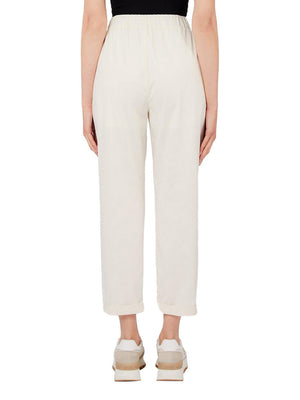 Liu Jo Pantalone Ts Tpotf Lungo Liu Jo - Bianco