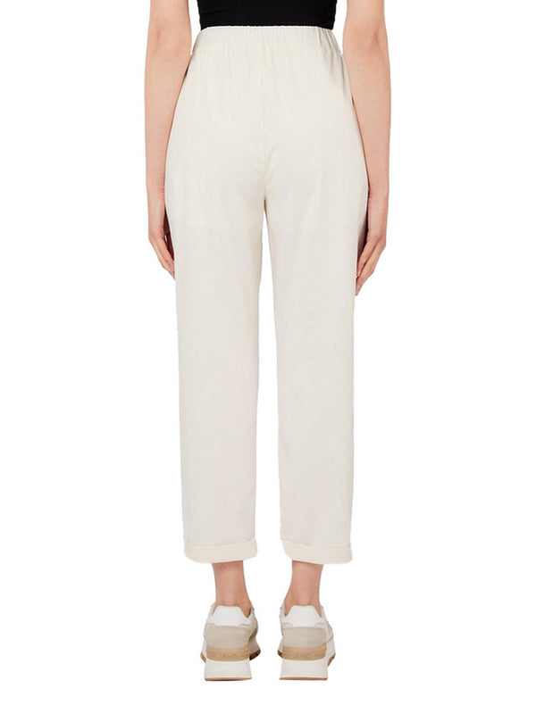 Liu Jo Pantalone Ts Tpotf Lungo Liu Jo - Bianco