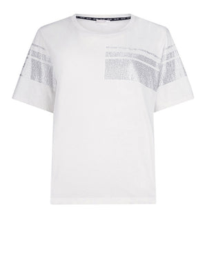 Liu Jo T-Shirt Liu Jo Con Strass - Bianco