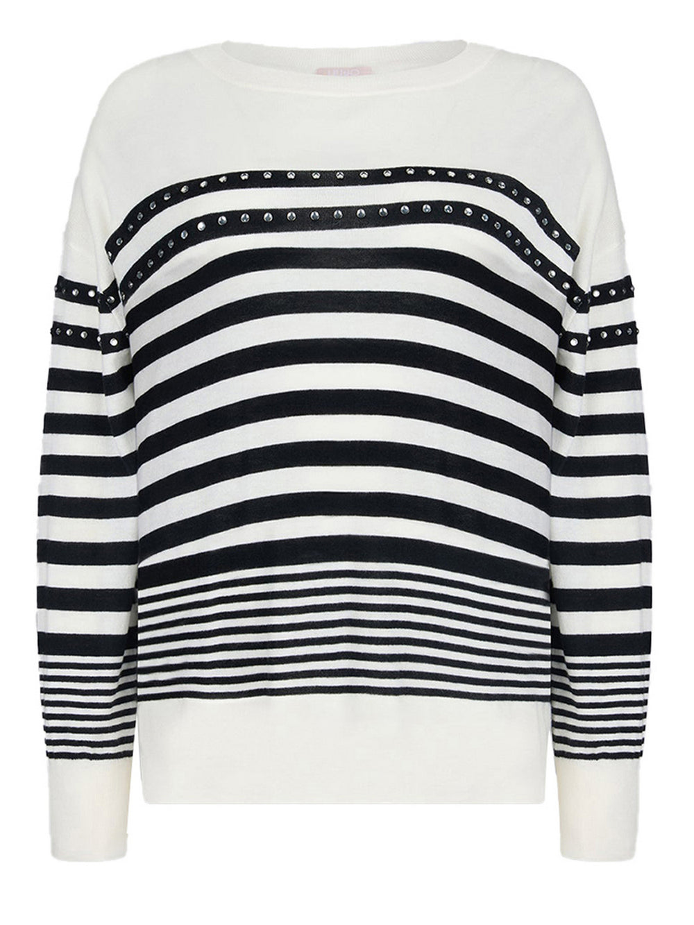 Liu Jo Maglia Chiusa M/L Liu Jo - Bianco/Nero