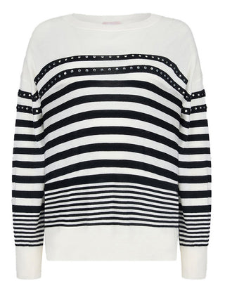 Liu Jo Maglia Chiusa M/L Liu Jo - Bianco/Nero