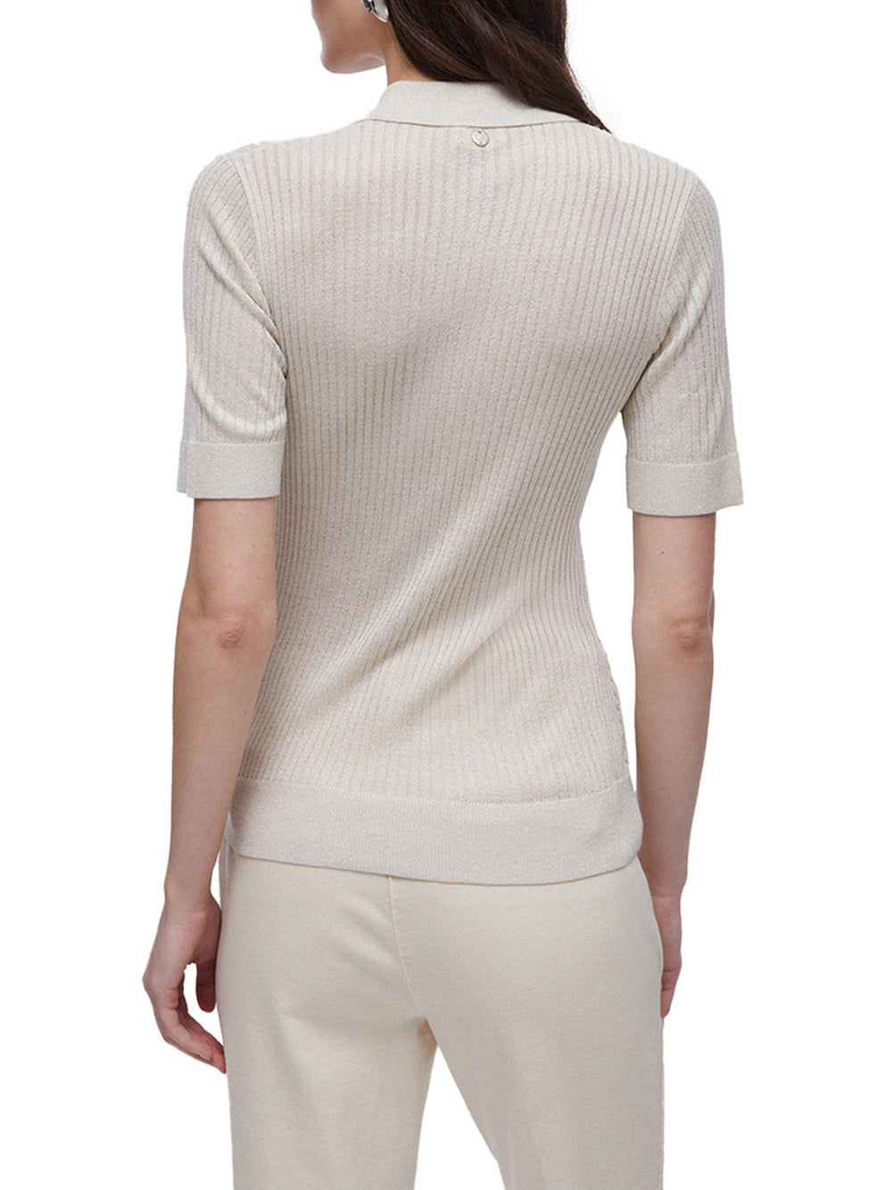 Liu Jo Polo In Maglia Liu Jo - Beige