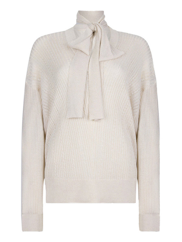 Liu Jo Maglia Chiusa M/L Liu Jo - Bianco Sporco