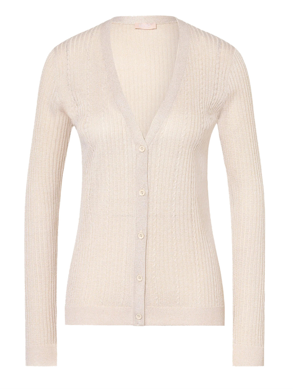 LIU.JO WHITE Cardigan Liu Jo - Panna