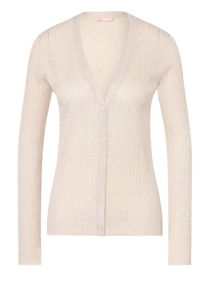 LIU.JO WHITE Cardigan Liu Jo - Panna