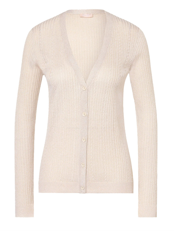 LIU.JO WHITE Cardigan Liu Jo - Panna