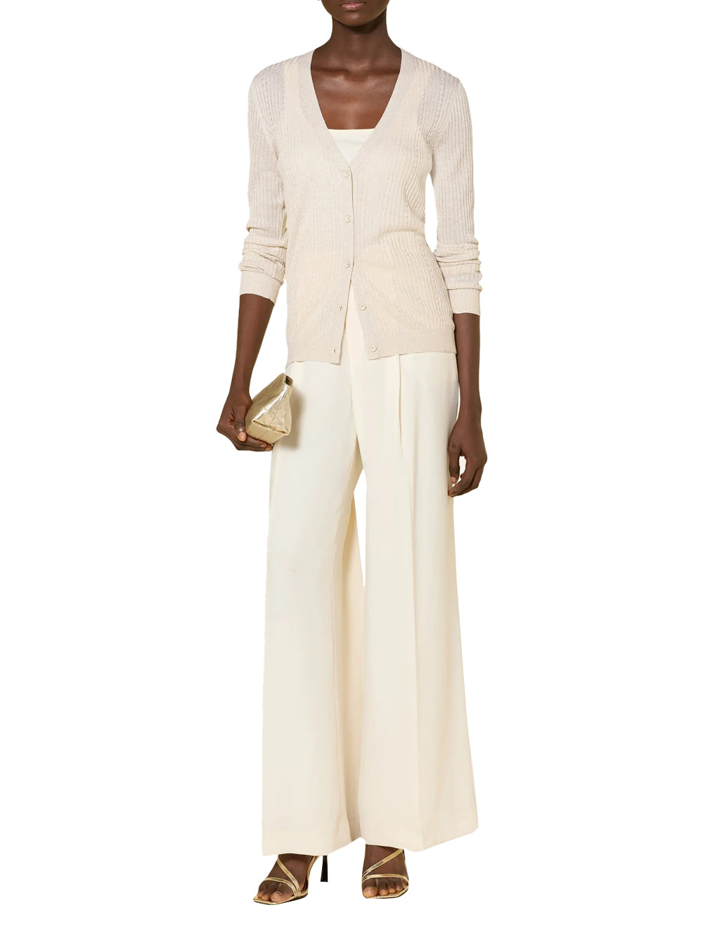 LIU.JO WHITE Cardigan Liu Jo - Panna