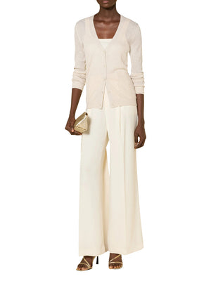 LIU.JO WHITE Cardigan Liu Jo - Panna