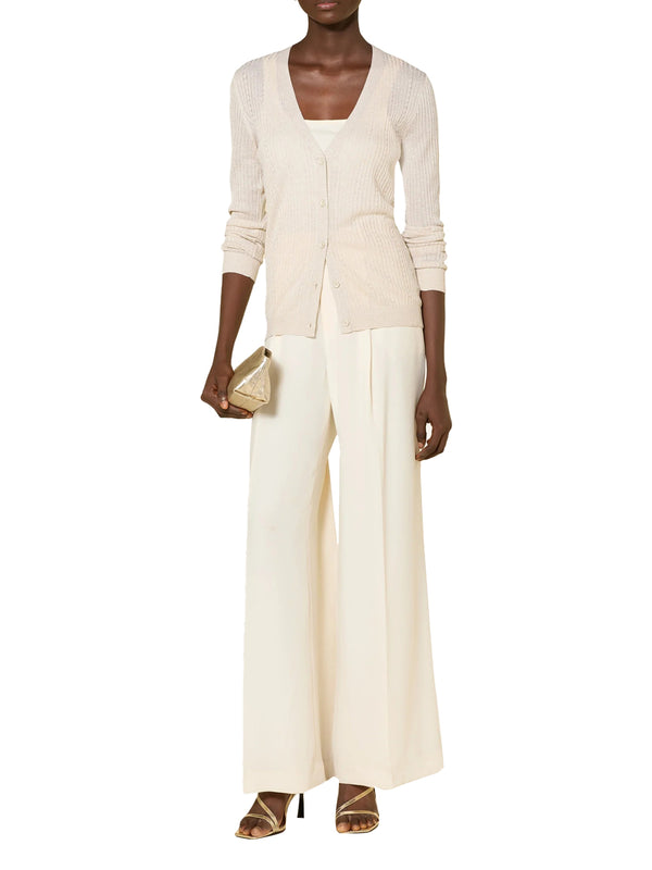 LIU.JO WHITE Cardigan Liu Jo - Panna