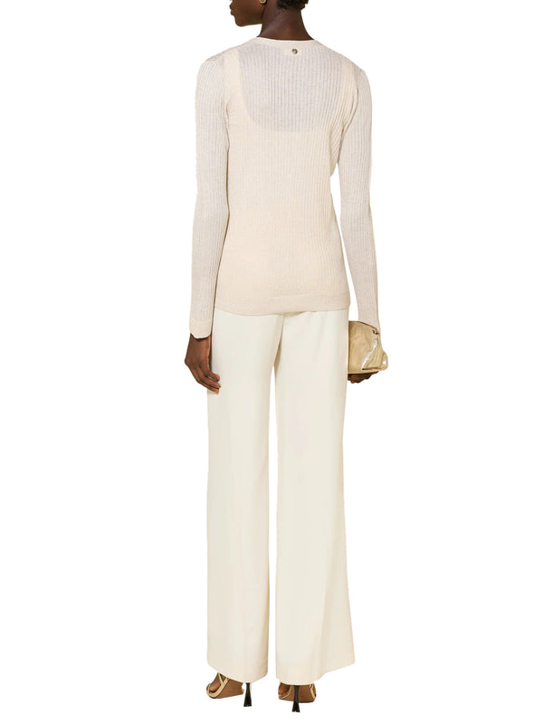LIU.JO WHITE Cardigan Liu Jo - Panna