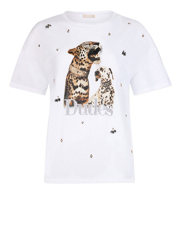 Liu Jo T-Shirt Liu Jo Dudes - Bianca