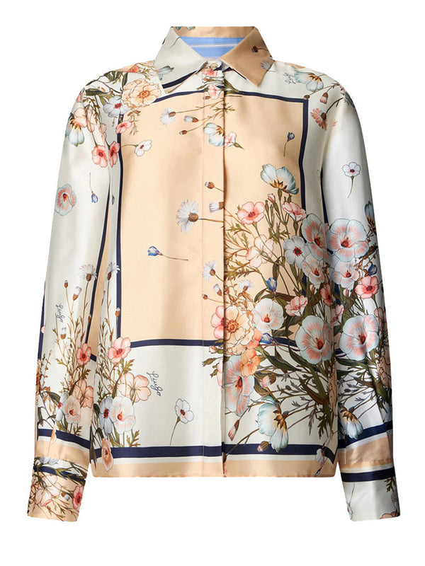 Liu Jo Camicia Liu Jo In Twill Stampato - Multi