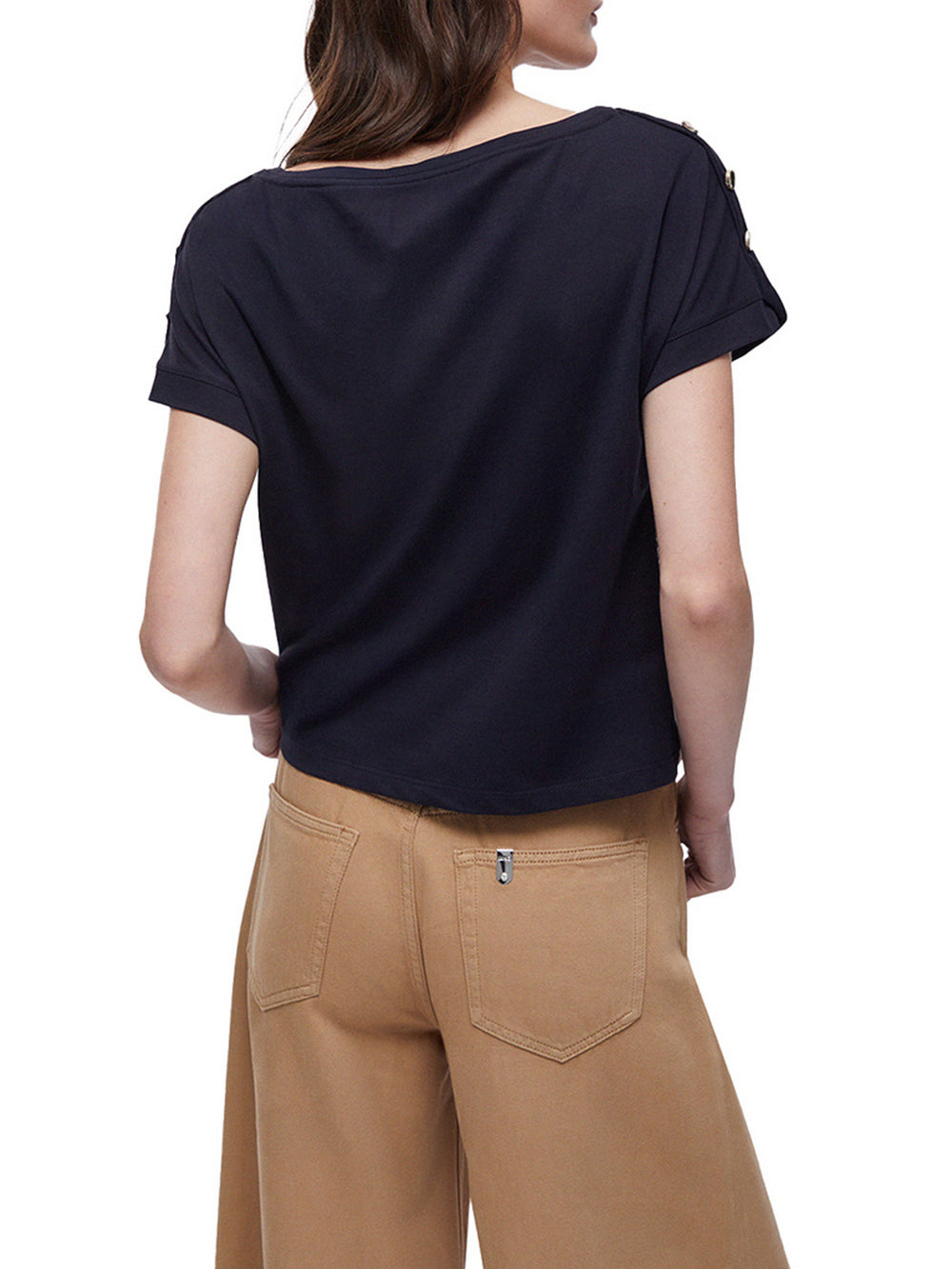 Liu Jo T-Shirt Liu Jo In Twill Stampato - Multi