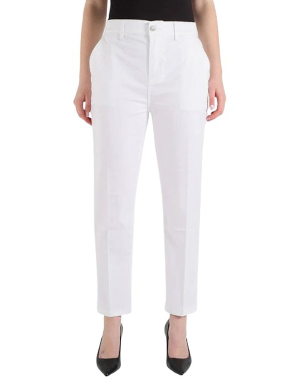 LIU.JO WHITE Jeans Chino Capri Liu Jo - Bianco