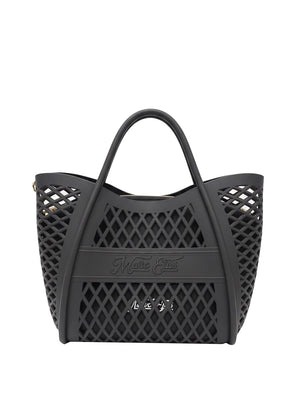 MARC ELLIS Borsa a Mano Flat Basket M Marc Ellis - Nero/Oro