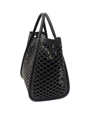 MARC ELLIS Borsa a Mano Flat Basket M Marc Ellis - Nero/Oro
