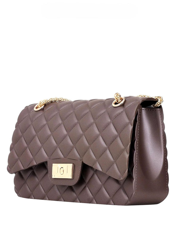 MARC ELLIS Borsa A Tracolla Marc Ellis Flat Falcon - Marrone/Oro