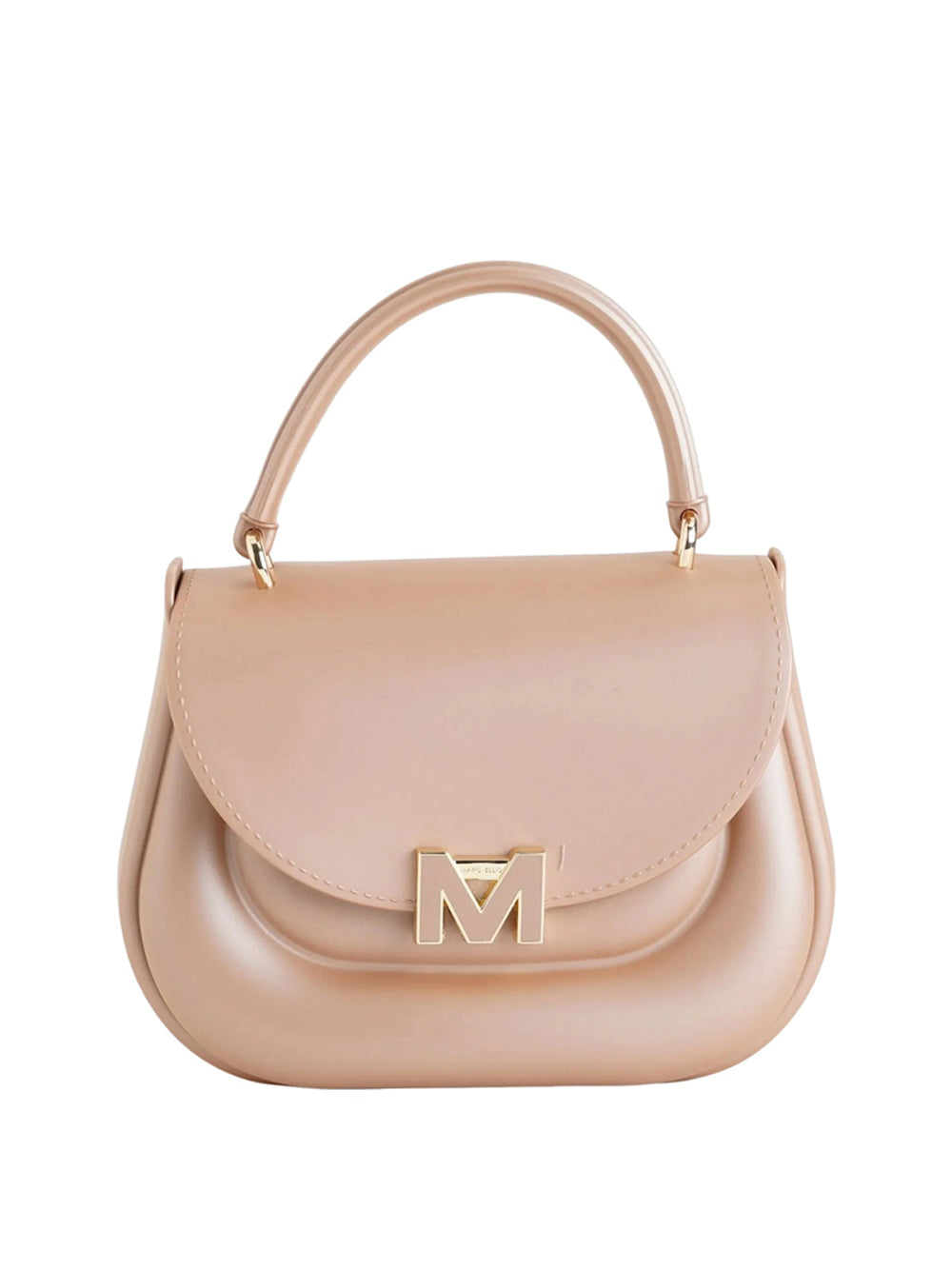 MARC ELLIS Borsa a Mano Flat Jelly 26 Marc Ellis - Moka/Oro