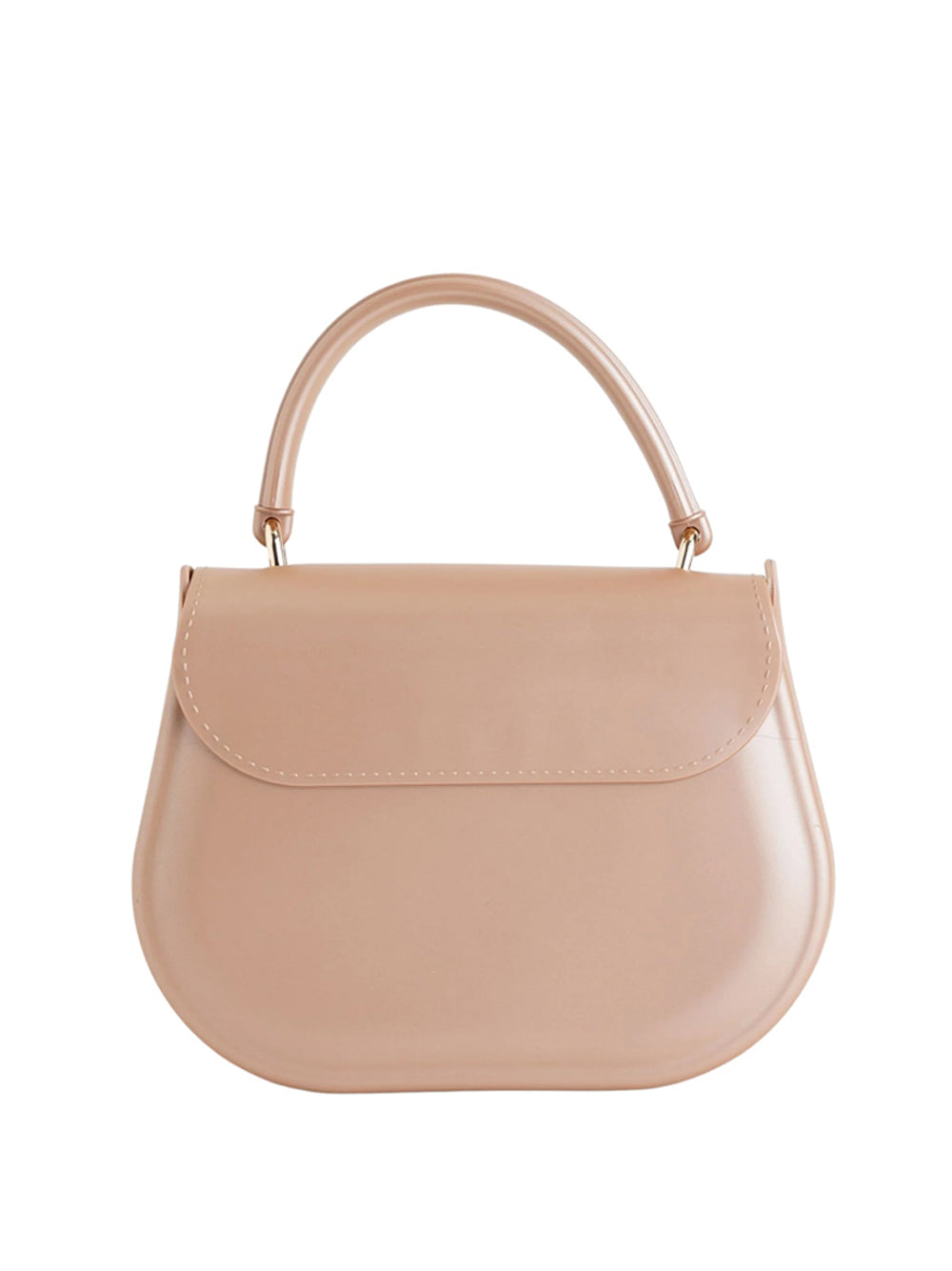 MARC ELLIS Borsa a Mano Flat Jelly 26 Marc Ellis - Moka/Oro