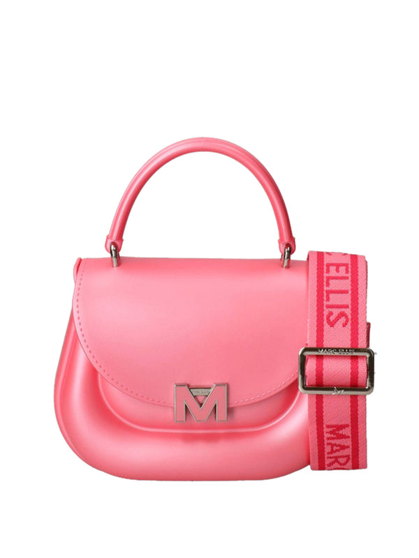 MARC ELLIS Borsa a Mano Flat Jelly 26 Marc Ellis - Rosa/Argento