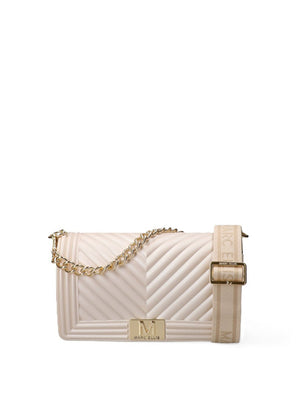 MARC ELLIS Borsa a Tracolla Flat M 26 Marc Ellis - Beige/Oro