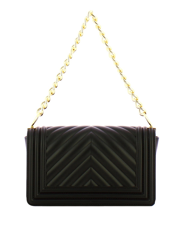 MARC ELLIS Borsa a Tracolla Flat S 26 Marc Ellis - Nero/Oro