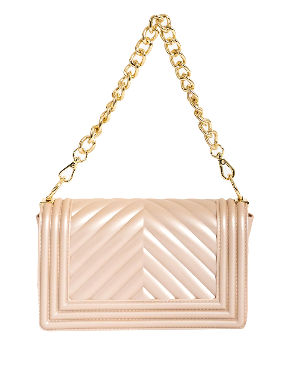 MARC ELLIS Borsa a Tracolla Flat S 26 Marc Ellis - Cipria/Oro