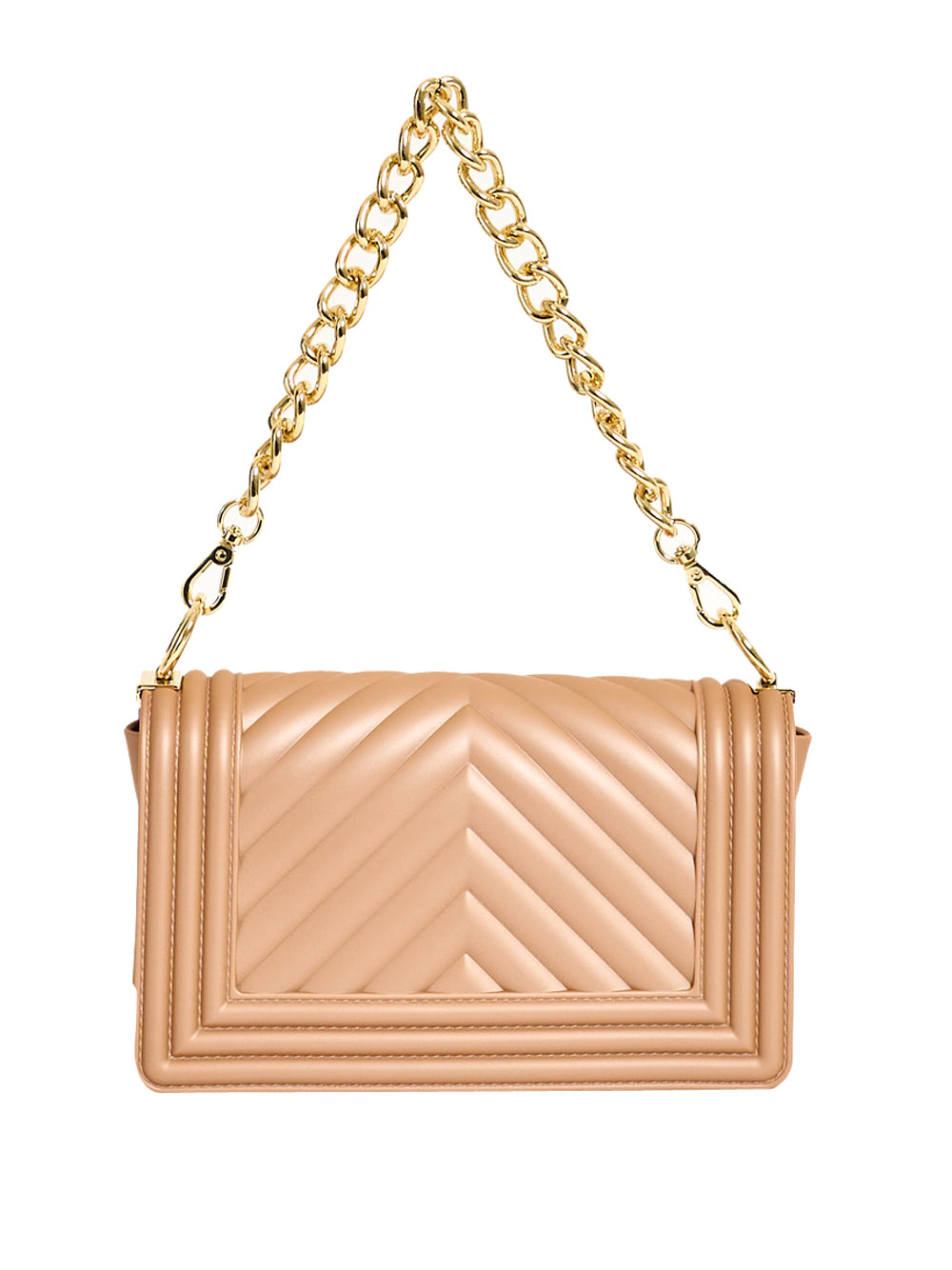 MARC ELLIS Borsa a Tracolla Flat S 26 Marc Ellis - Moka/Oro