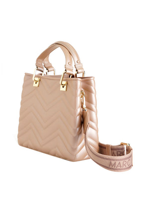 MARC ELLIS Borsa a Mano Flat Krissy M Wave Marc Ellis - Moka/oro