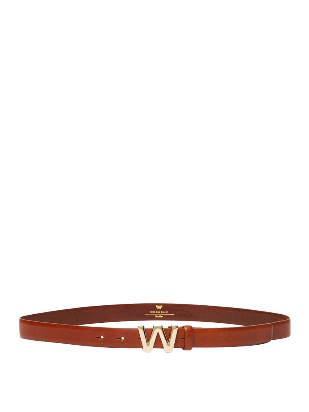 Max Mara Weekend Cintura Max Mara Con Fibbia Logata - Cuoio