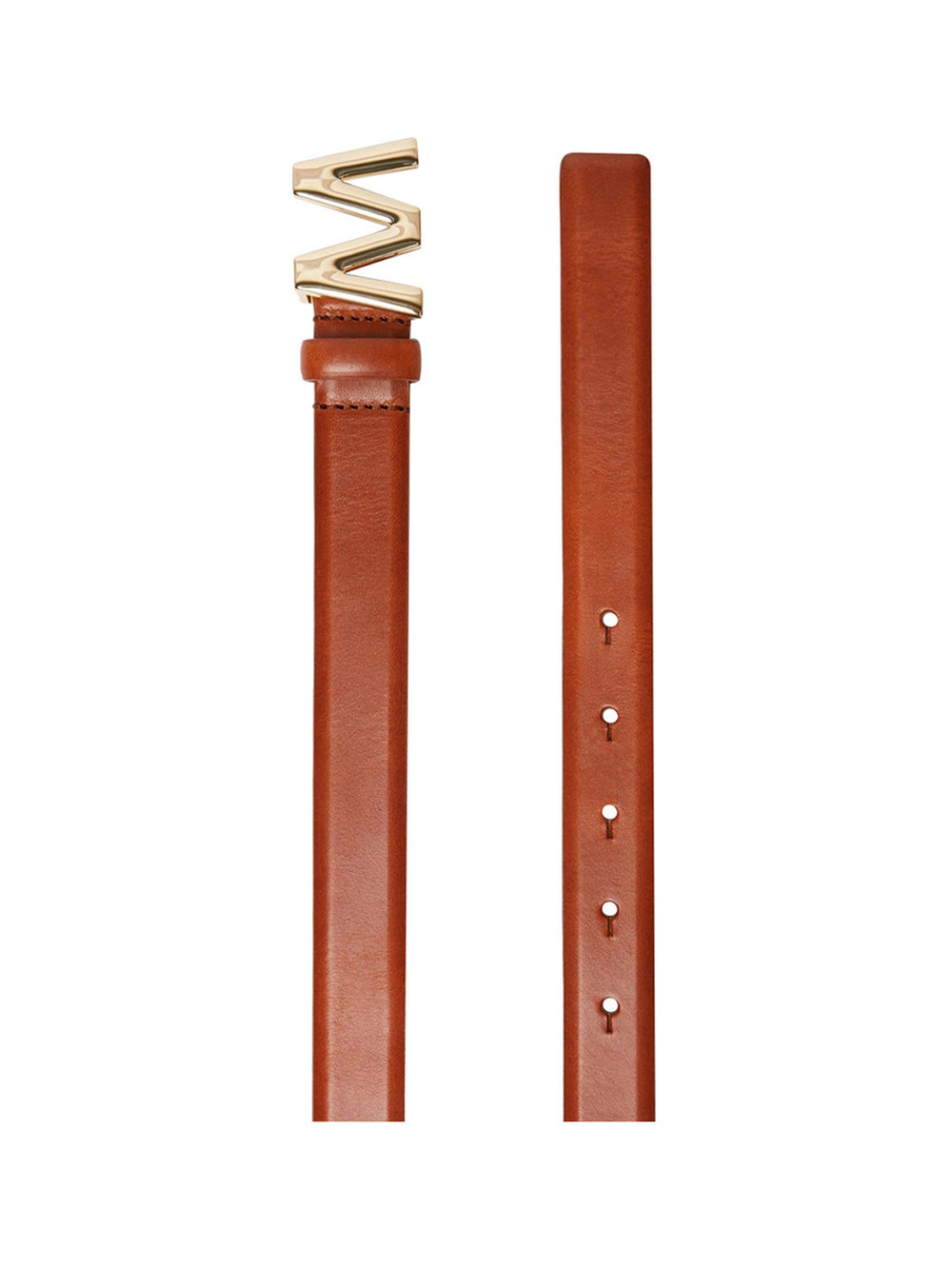 Max Mara Weekend Cintura Max Mara Con Fibbia Logata - Cuoio