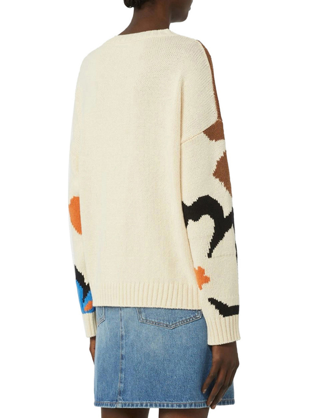 Max Mara Weekend Maglia Max Mara In Cotone Fantasia - Multi