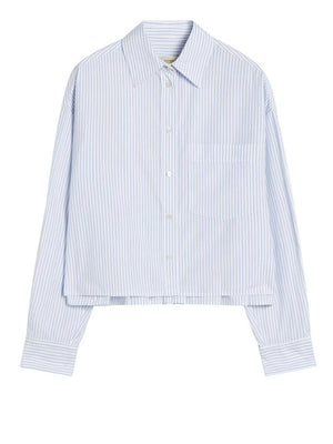 Max Mara Weekend Camicia Max Mara In Popeline - Azzurro