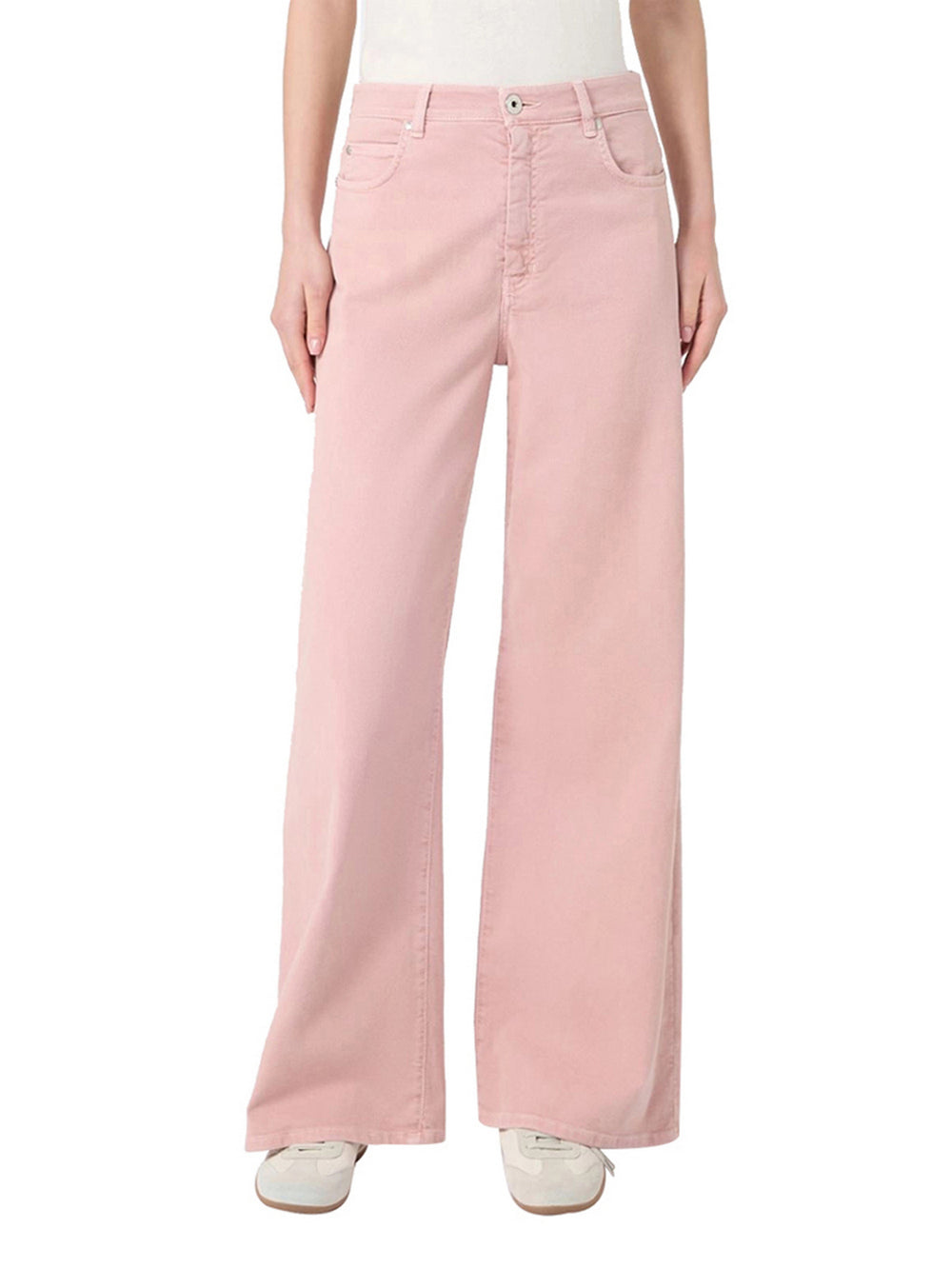 Max Mara Weekend Pantalone Max Mara Wide Leg - Rosa