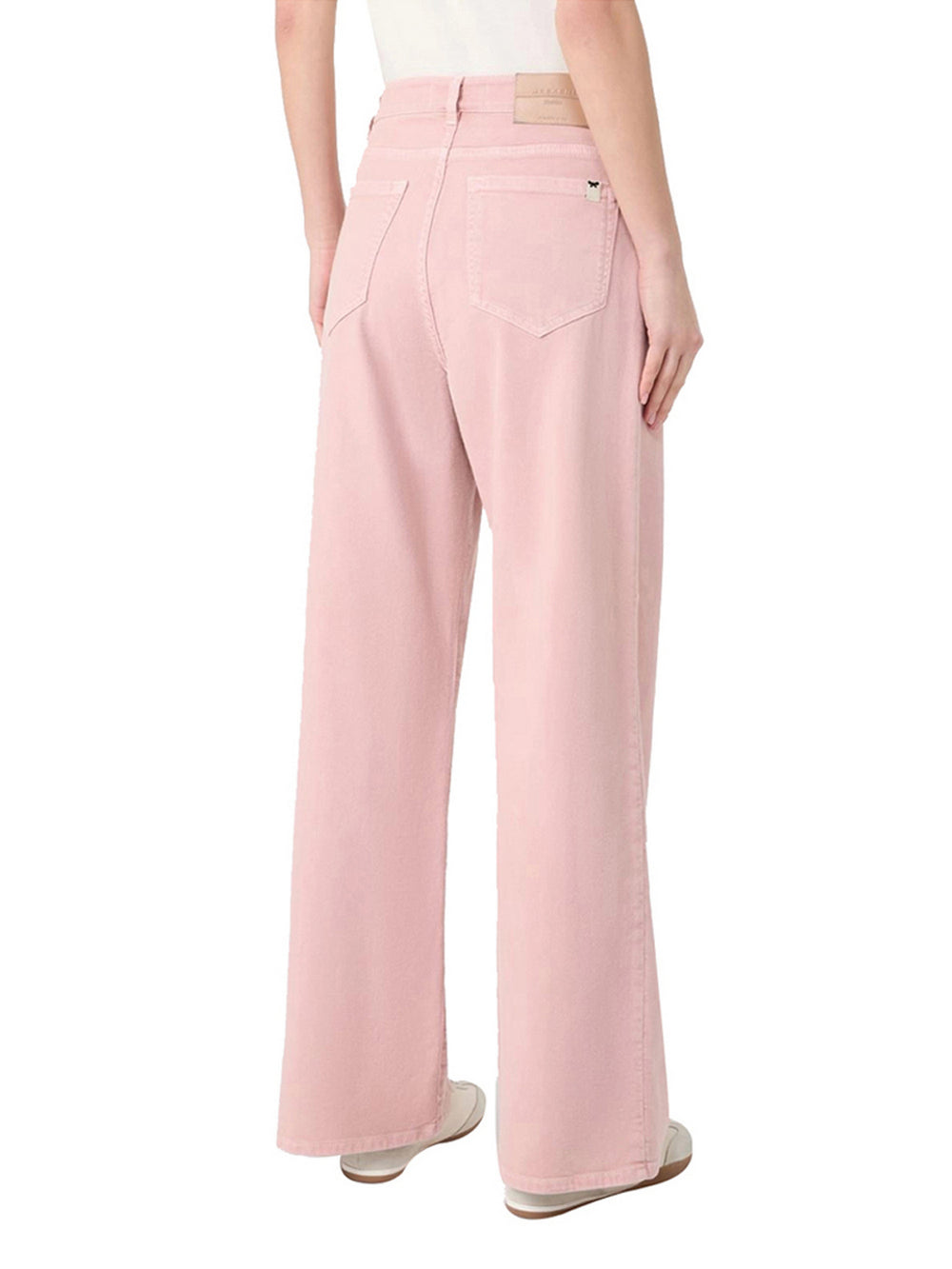 Max Mara Weekend Pantalone Max Mara Wide Leg - Rosa