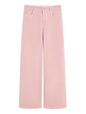 Max Mara Weekend Pantalone Max Mara Wide Leg - Rosa
