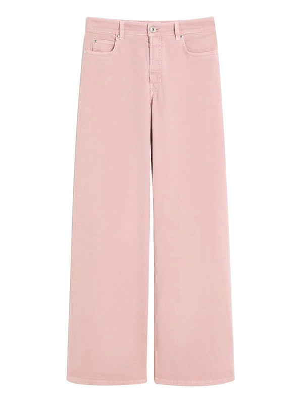 Max Mara Weekend Pantalone Max Mara Wide Leg - Rosa
